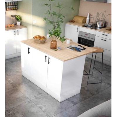Mobile Isola Cucina Kira 138x94x90h