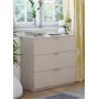 Cassettiera 3 cassetti Chachemir 77x38x80h