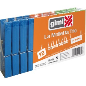 Mollette stendibiancheria gimi 12 pezzi trio